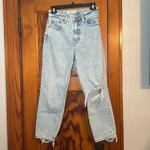 Abercrombie & Fitch The Mom high rise jeans